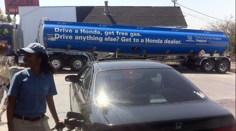Socal honda dealers free gas #4